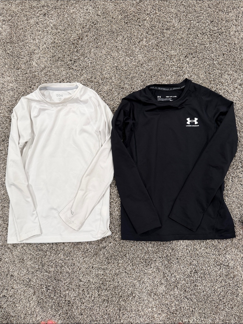 Lot of two Performance Long Sleeve Tops